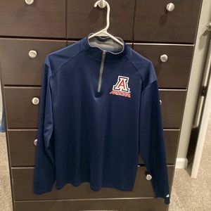 Men’s University of Arizona Navy Quarter Zip
